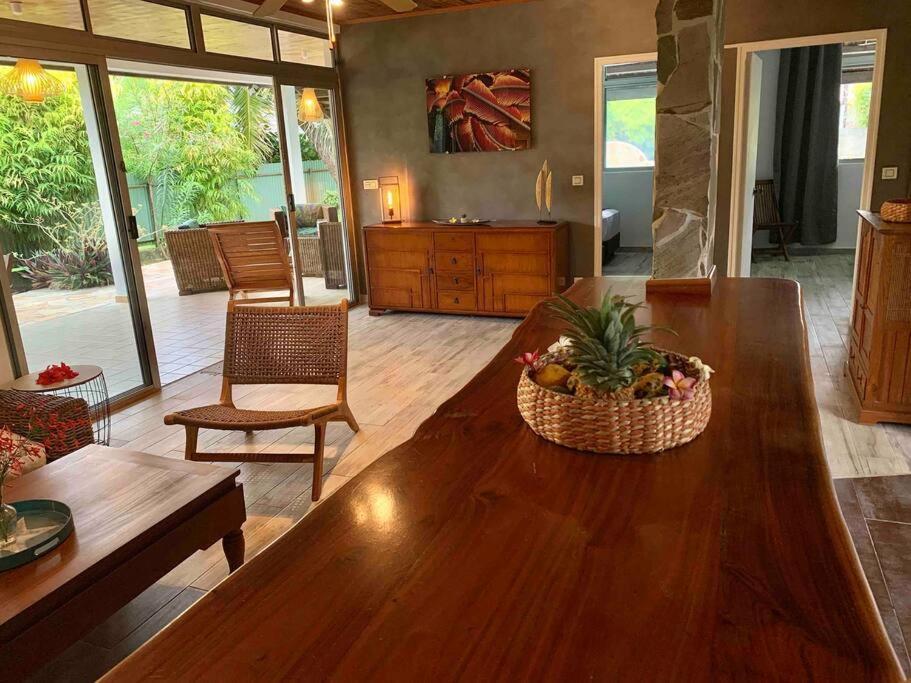 Villa Hoama Lodge Moorea Teavaro Buitenkant foto