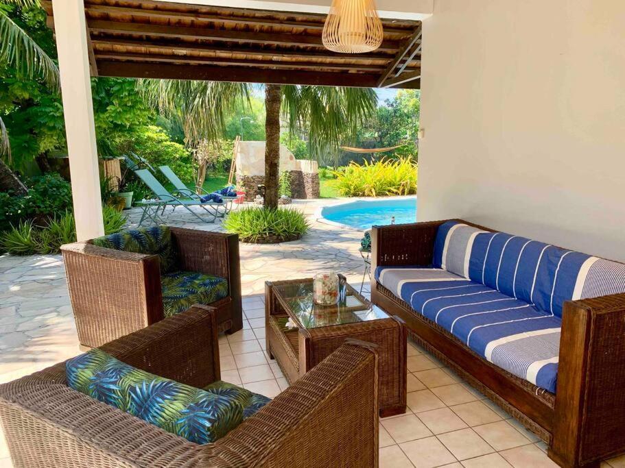 Villa Hoama Lodge Moorea Teavaro Buitenkant foto