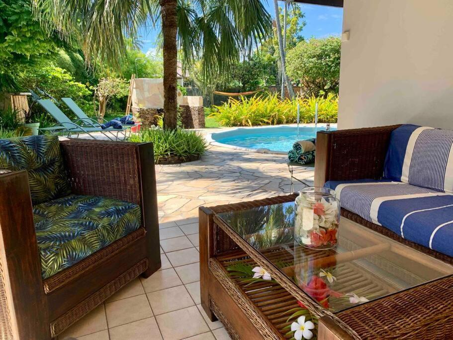 Villa Hoama Lodge Moorea Teavaro Buitenkant foto