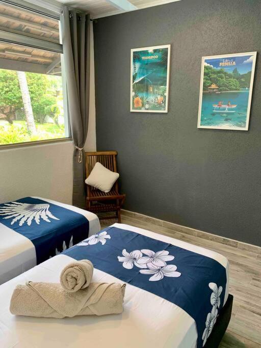Villa Hoama Lodge Moorea Teavaro Buitenkant foto